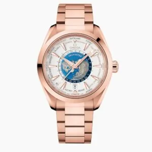 Omega AQUA TERRA 150M CO‐AXIAL MASTER CHRONOMETER GMT WORLDTIMER 43 MM