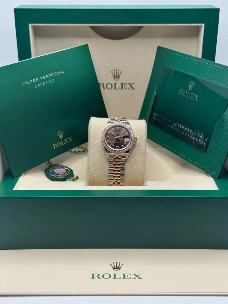 RLX Lady-Datejust 31mm 279381RBR Chocolate Roman Dial Oyster Bracelet