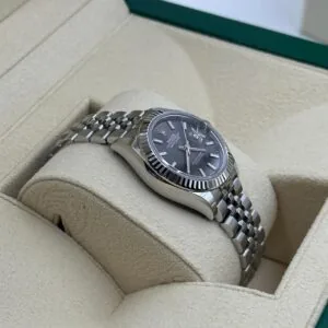 RLX Lady-Datejust 31mm 279174 Dark Grey Dial Oyster Bracelet