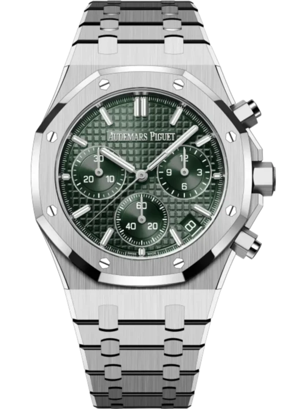A&P ROYAL OAK Khaki Green Dial CHRONOGRAPH 41mm