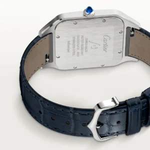 CARTIER SANTOS-DUMONT XL Model Blue Strap WSSA0032 - United Luxury