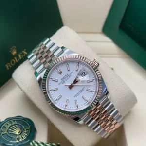 RLX Datejust 36mm 126231 White Dial Jubilee Bracelet
