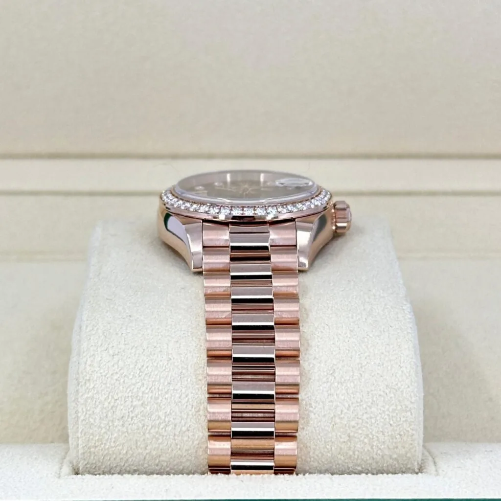 RLX Lady-Datejust 31mm 279135RBR Chocolate Diamond Dial Jubilee Bracelet