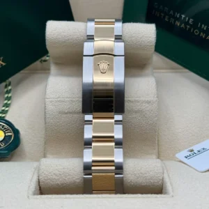 RLX Datejust 41mm 126303 White Index Oyster Steel and Yellow Gold Mens Watch