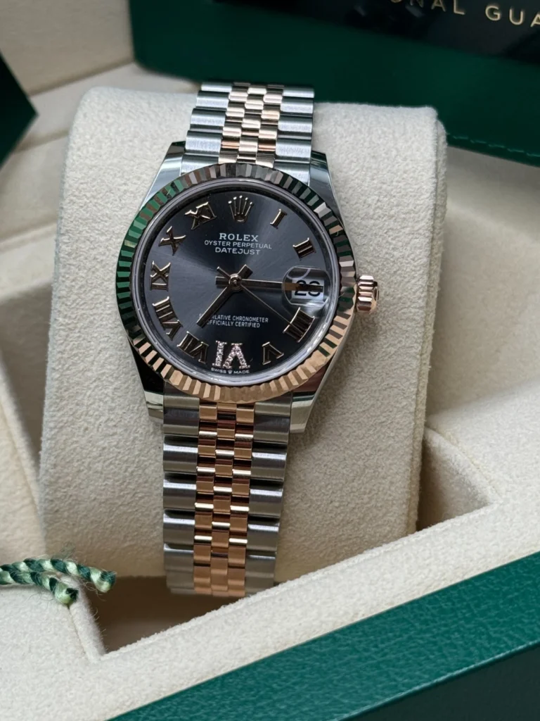 RLX Datejust m278271-0029/0030 Slate 31mm Dial Oyster Bracelet Watch