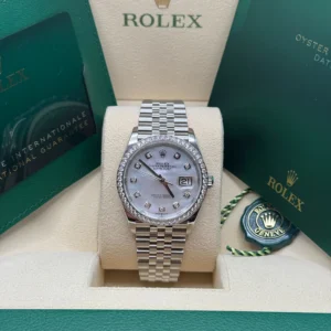 RLX Datejust 36mm 126284 Mother-of-Pearl Dial Oyster Bracelet