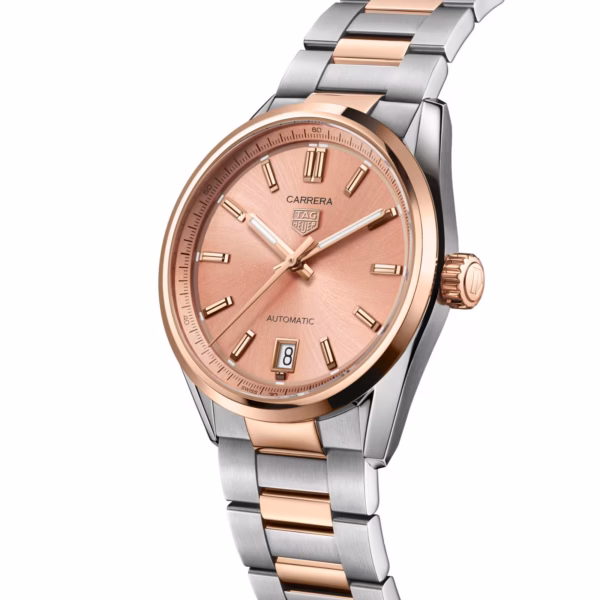 TAG Heuer Carrera Date 36mm Ladies Watch Rose Gold WBN2350.BD0000