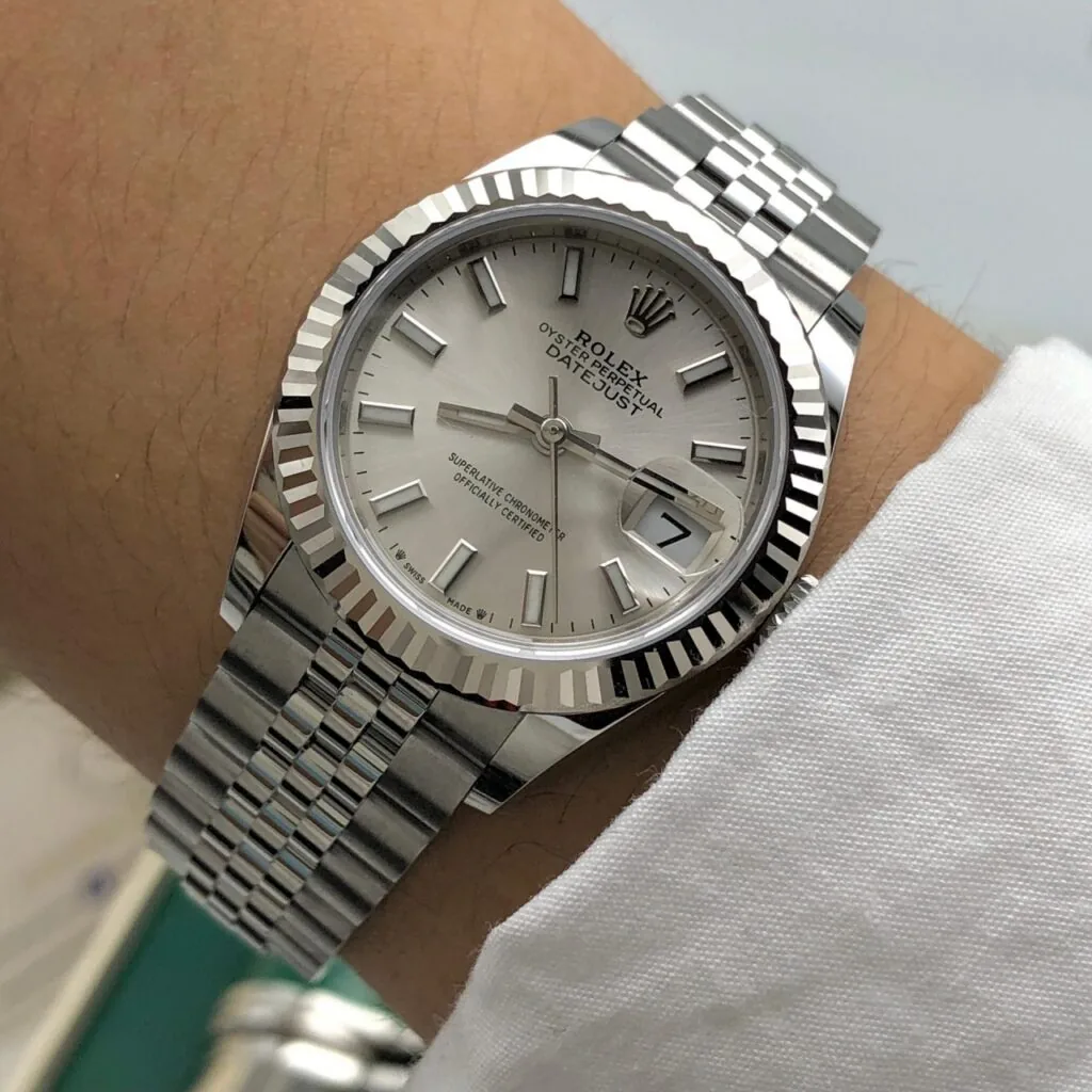 RLX Lady-Datejust 31mm 279174 Silver Dial Oyster Bracelet