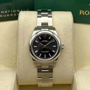 RLX Oyster Perpetual 31mm 276200-0010 Black Dial Oyster Bracelet Watch
