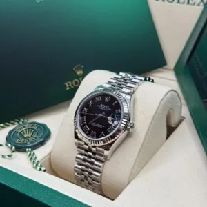 RLX Datejust m278274-0001/0002 Bright Black Dial 31mm Oyster Bracelet