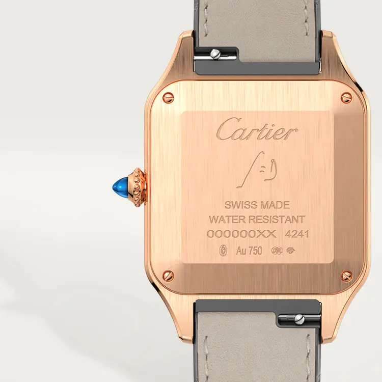 CARTIER SANTOS-DUMONT Rose Gold Mix WGSA0021 - United Luxury