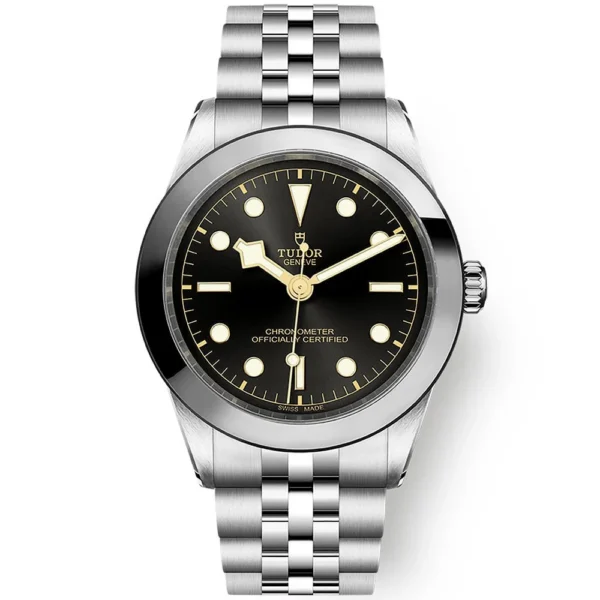 TUDOR Black Bay 39mm Black/Gold Dial Automatic Bracelet Watch M79660-0001