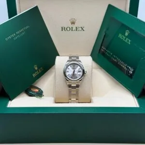 RLX Lady-Datejust 31mm m279160 Oyster Perpetual Silver Dial Oyster Bracelet
