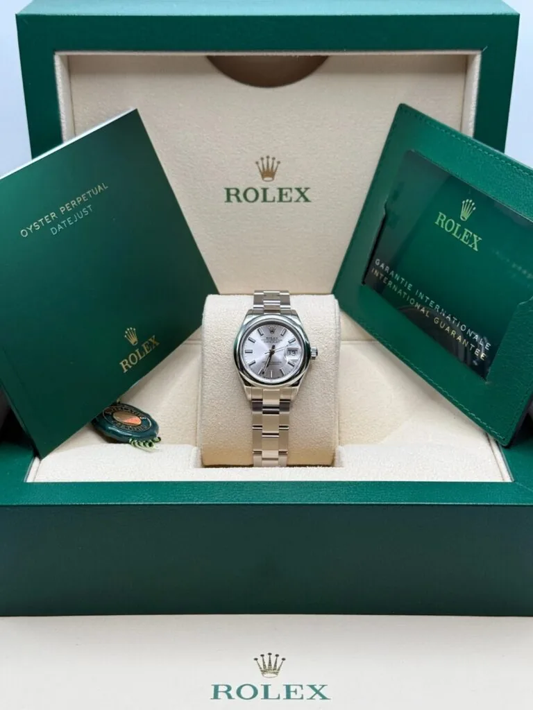 RLX Lady-Datejust 31mm m279160 Oyster Perpetual Silver Dial Oyster Bracelet