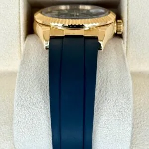 RLX Sky-Dweller 42mm Yellow Gold Black Dial Oysterflex - 336238