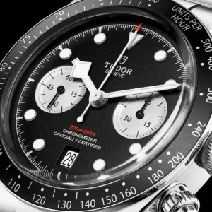 TUDOR Black Bay Chrono 41mm Black/Silver Dial Men's Automatic Bracelet Watch M79360N-0001