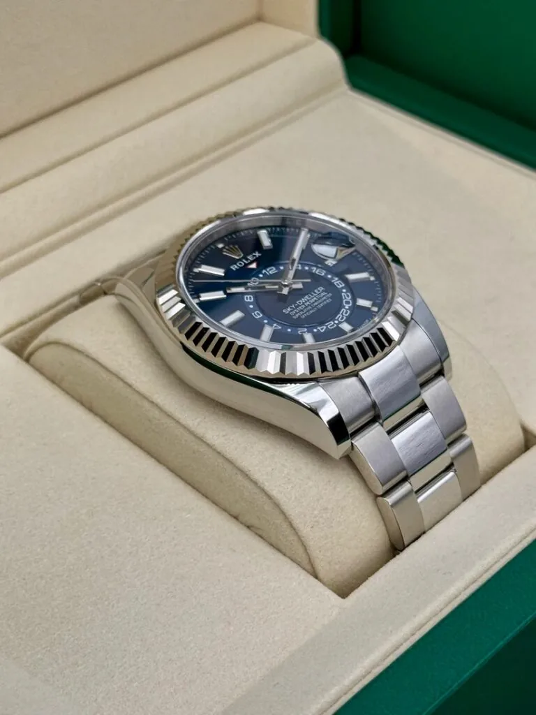 RLX Sky-Dweller 42mm Stainless Steel Blue Dial Oyster - 336934