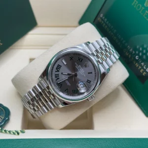 RLX Datejust 36mm 126200 Oyster Perpetual Wimbledon Dial Jubilee Stainless Steel