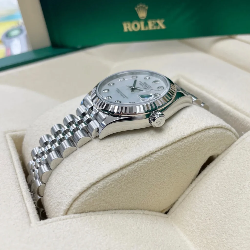 RLX Datejust m278274-0005/0006 31mm Mother-of-Pearl 31mm Dial Oyster Watch