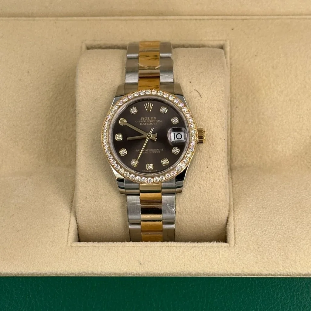 RLX Datejust m278383RBR-0021/0022 31mm Dark Grey Dial Oyster Bracelet