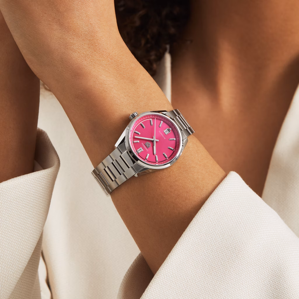 TAG Heuer Carrera Date 36mm Unisex Watch Pink WBN2313.BA0001