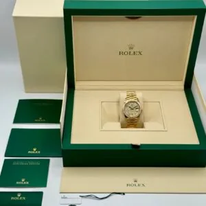 RLX Day-Date 40mm Diamond Dial Watch 228348RBR-0037