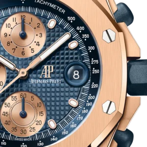 A&P OFFSHORE Pink Gold Blue Dial CHRONOGRAPH 42mm