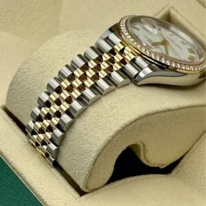 RLX Datejust 36mm 126283 White Dial Jubilee Bracelet Watch