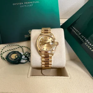 RLX Lady-Datejust 31mm 279178 Champagne Diamonds Dial