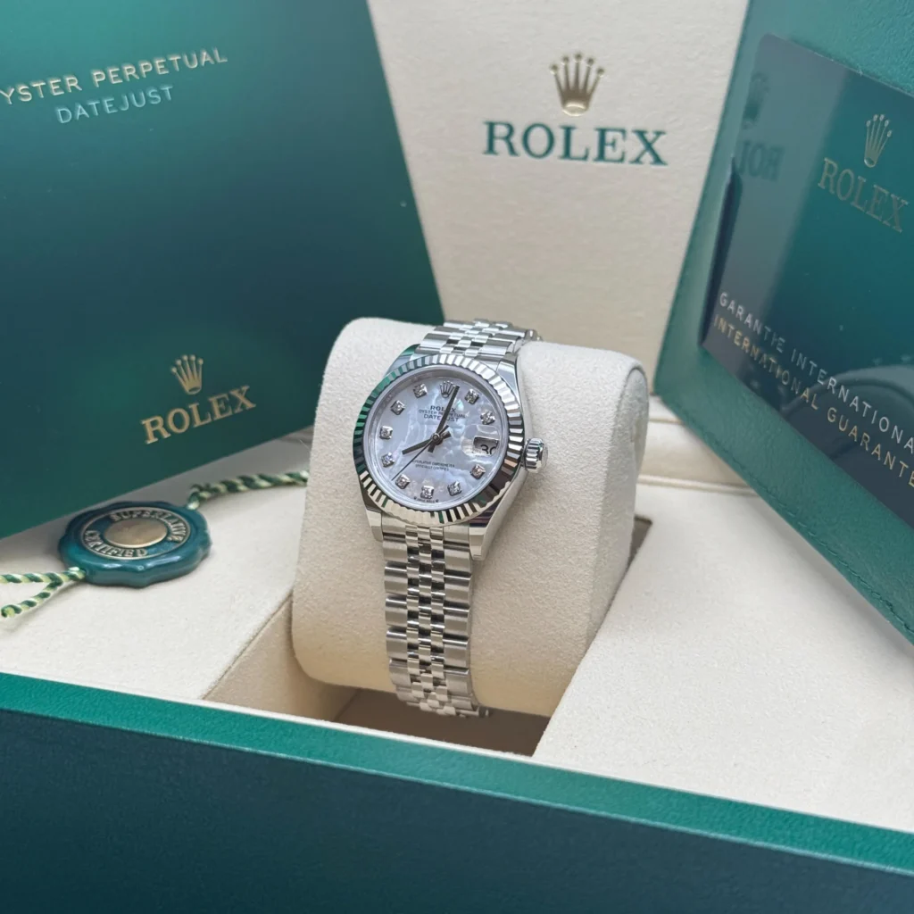 RLX Lady-Datejust 31mm 279174 Mother Of Pearl Diamond Dial Oyster Bracelet