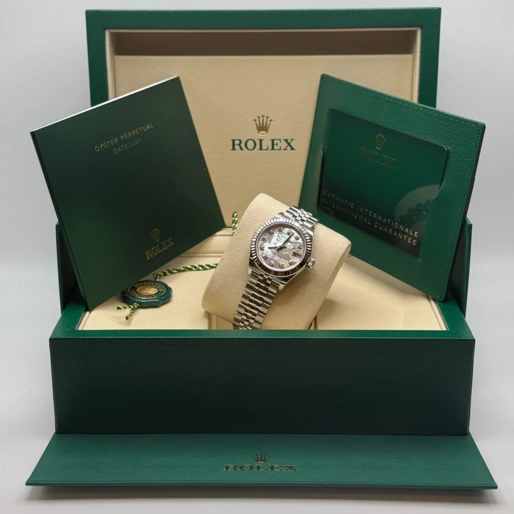 RLX Lady-Datejust 31mm 279174 Mother Of Pearl Diamond Dial Oyster Bracelet