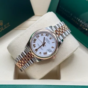 RLX Datejust m278241-0001/0002 White 31mm Dial Oyster Bracelet Watch