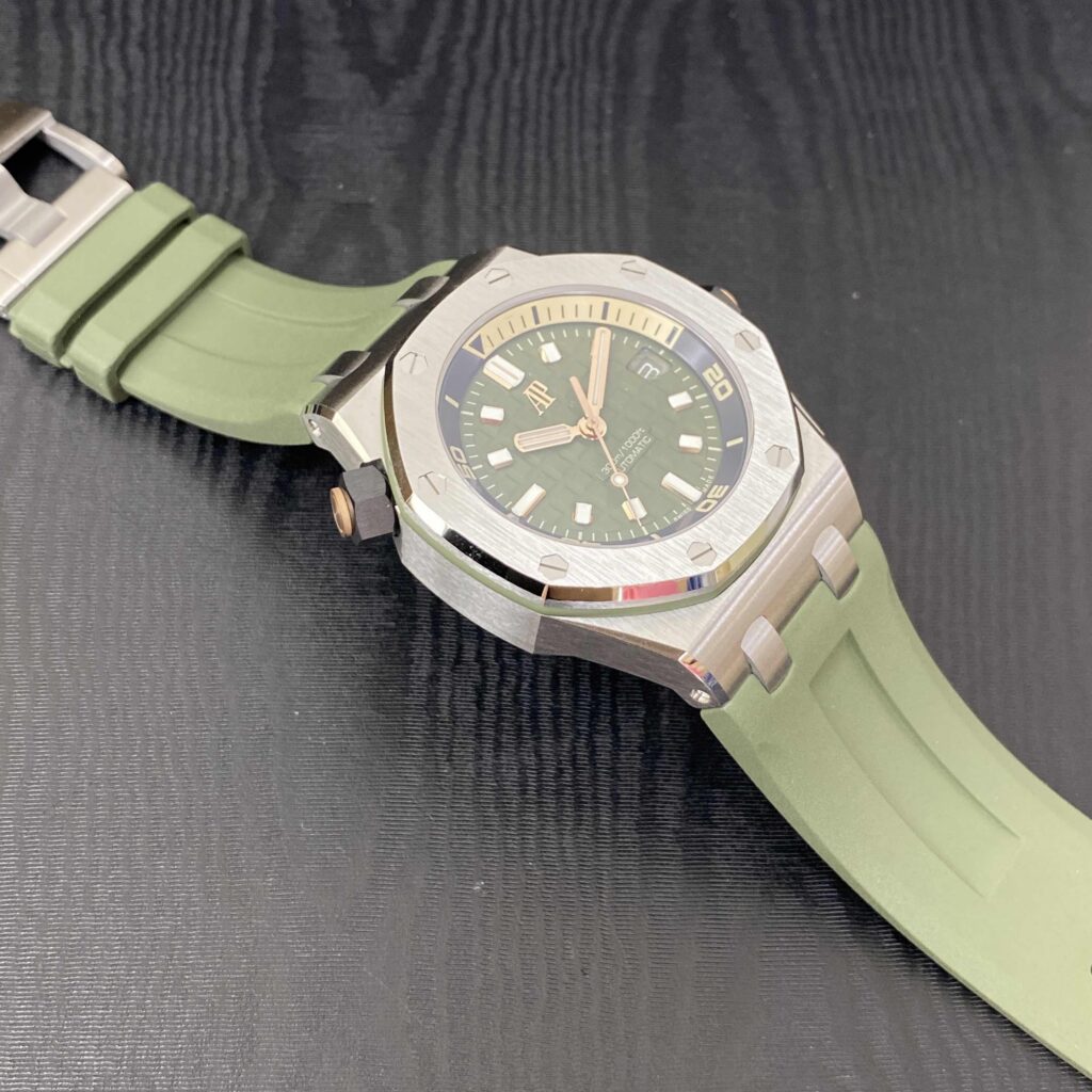 A&P OFFSHORE DIVER Khaki Dial 42mm