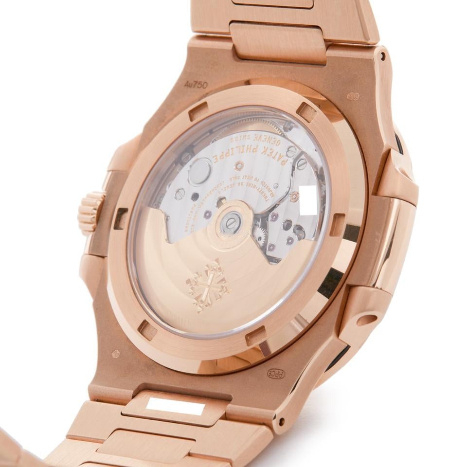 Patek Philippe Nautilus Rose Black Dial Replica