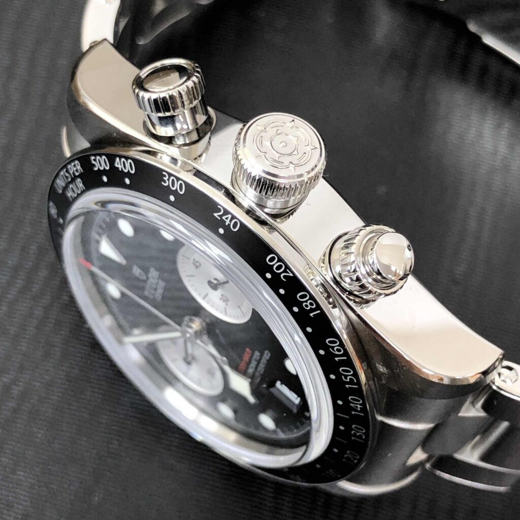 TUDOR Black Bay Chrono 41mm Black/Silver Dial Men's Automatic Bracelet Watch M79360N-0001