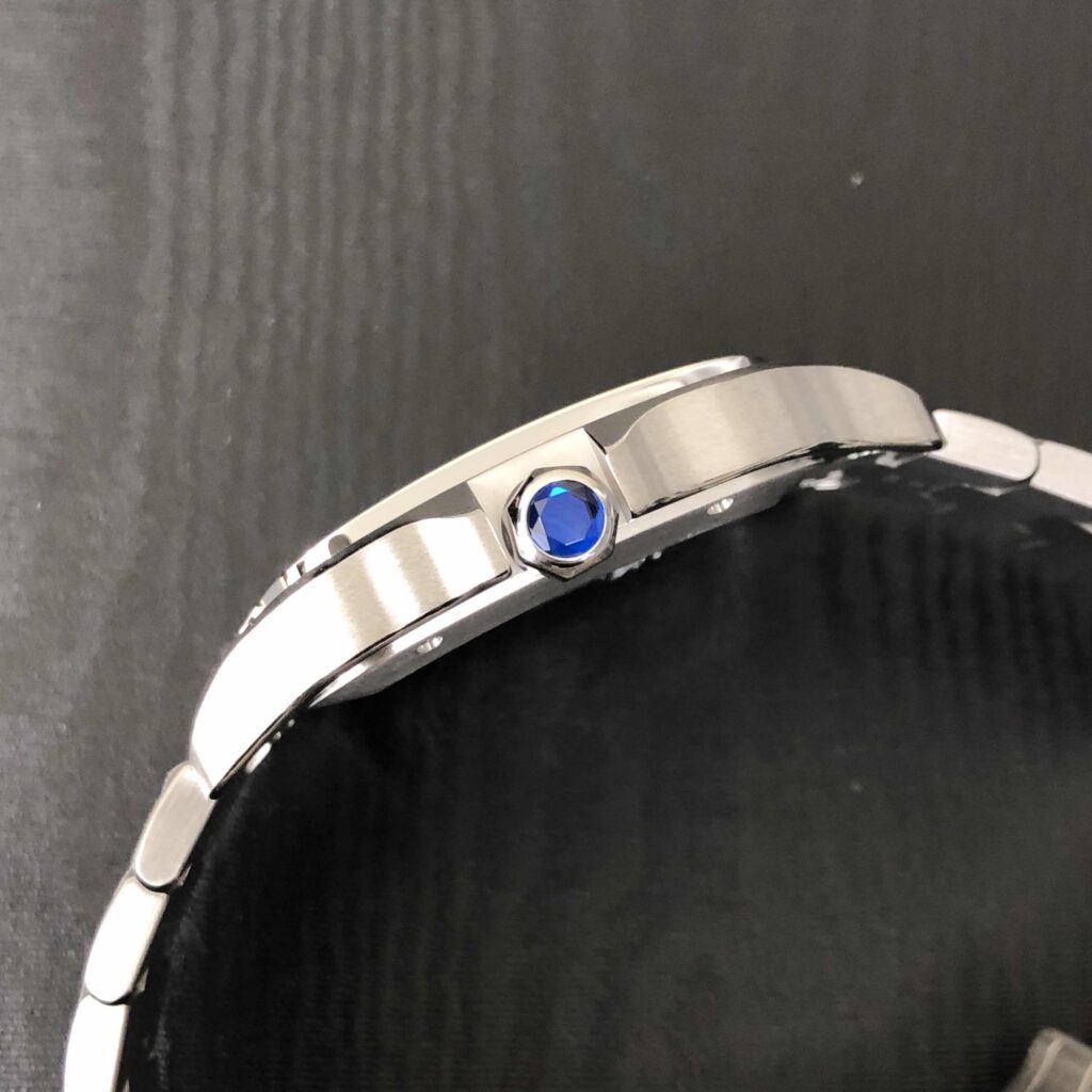 Cartier Santos Large Model Classic Silver WSSA0018 - United Luxury