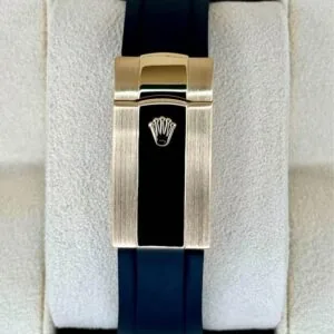 RLX Sky-Dweller 42mm Yellow Gold Black Dial Oysterflex - 336238