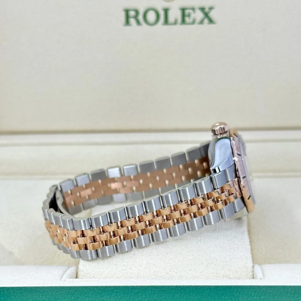 RLX Lady-Datejust 31mm 279171 Chocolate Roman Oyster Stainless Steel and Rose Gold