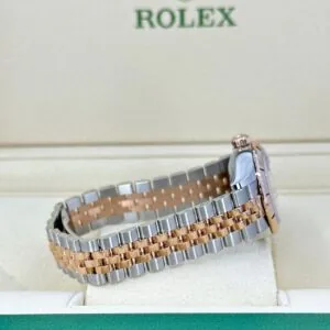 RLX Lady-Datejust 31mm 279171 Chocolate Roman Oyster Stainless Steel and Rose Gold
