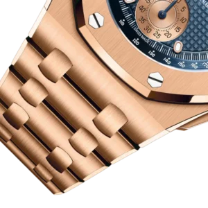 A&P OFFSHORE Pink Gold Blue Dial CHRONOGRAPH 42mm