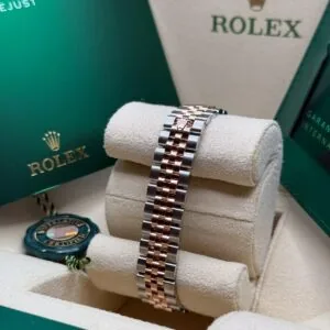 RLX Lady-Datejust 31mm 279171 Rose-colour Diamond Set Oyster Stainless Steel and Rose Gold