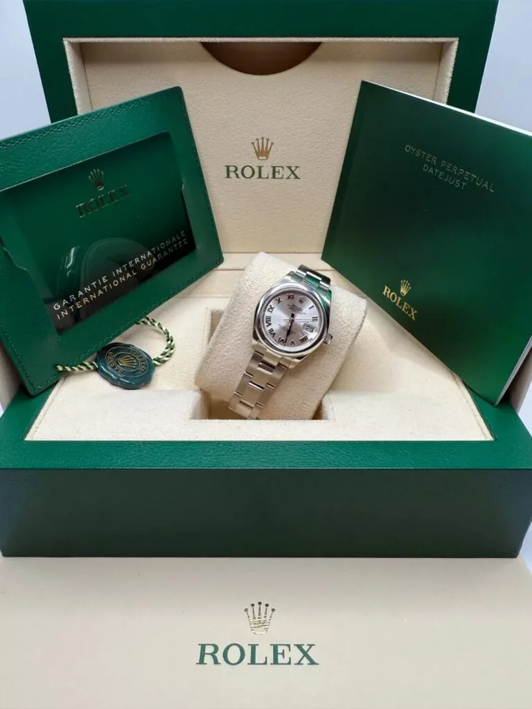 RLX Lady-Datejust 31mm m279160 Oyster Perpetual Silver Dial Oyster Bracelet