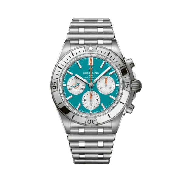 Breitling Chronomat B01 42 NFL Miami Dolphins Edition AB01342B1L2A1