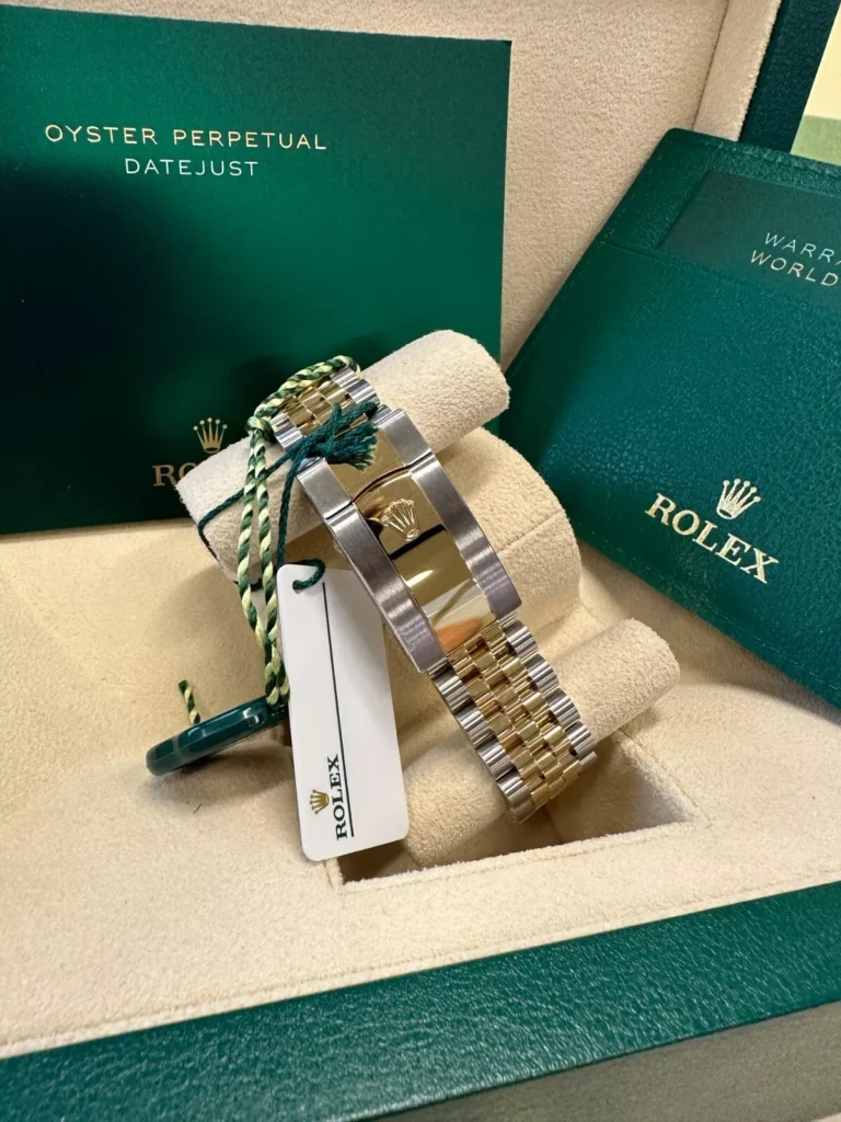 RLX Datejust 36mm 126233 Golden Fluted Motif 36mm Dial Oyster Bracelet