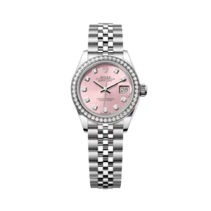 RLX Lady-Datejust 31mm 279384RBR Pink Dial Oyster Bracelet