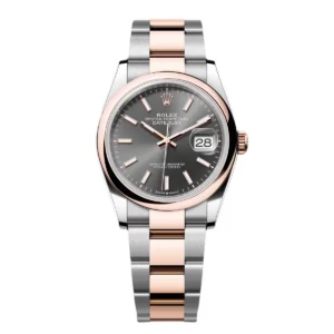 RLX Datejust 36mm 126201 Slate Dial Oyster Bracelet Watch