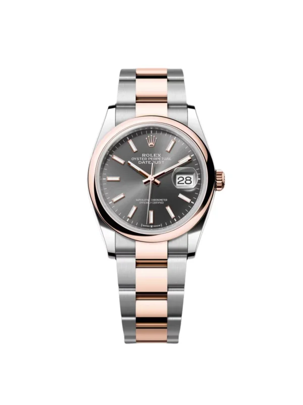 RLX Datejust 36mm 126201 Slate Dial Oyster Bracelet Watch