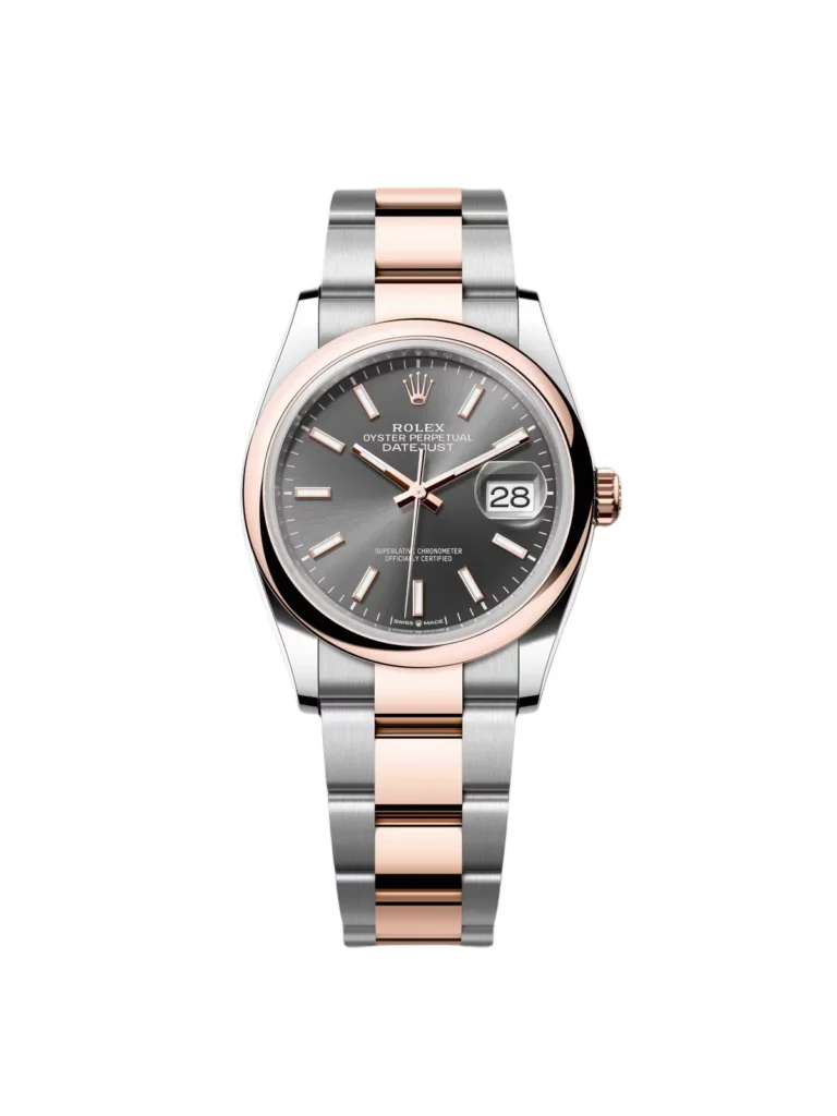 RLX Datejust 36mm 126201 Slate Dial Oyster Bracelet Watch