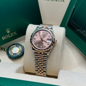 RLX Datejust m278341-0023/0024 Rosé Dial 31mm Oyster Bracelet
