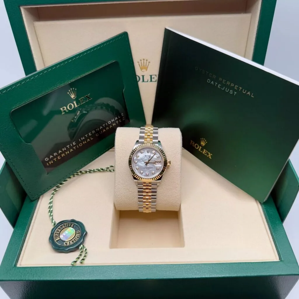 RLX Lady-Datejust 31mm 279173 Mother of Pearl Diamond Dial Oyster Bracelet